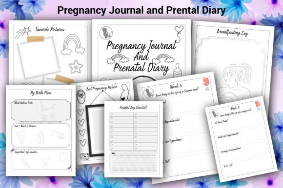 Download Pregnancy Journal and Prenatal Diary - Pregnancy journal Collection