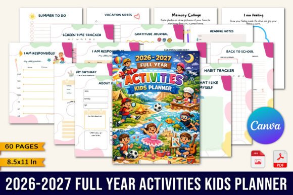 Download 26–27 Full Year Activities Kids Planer - Activities Collection