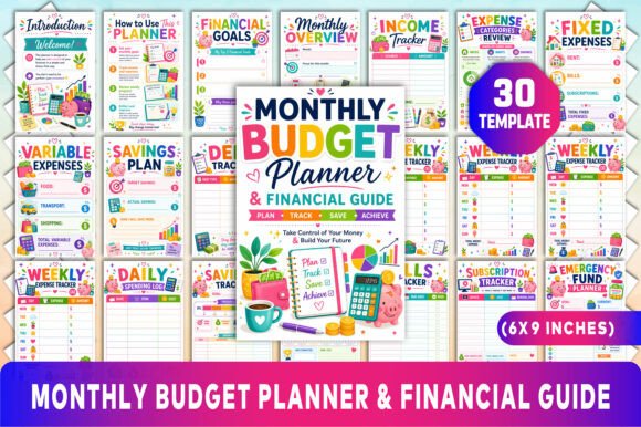 Download Monthly Budget Planner &amp; Financial Guide - Budget planner Collection