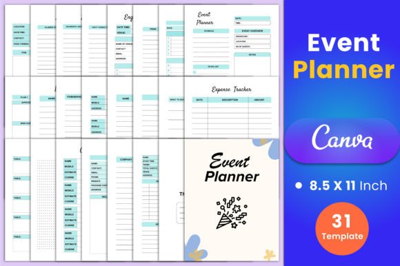 Download Event Planner Canva Interior - Event planner Collection