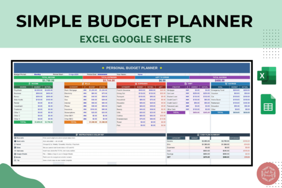 Download Budget Planner Excel Google Sheet - Budget planner Collection