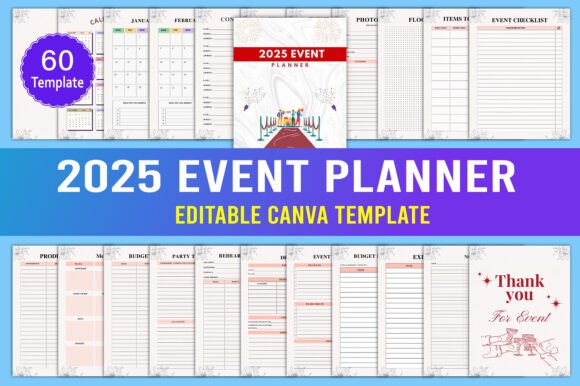 Download 2025 Event Planner Canva - Event planner Collection