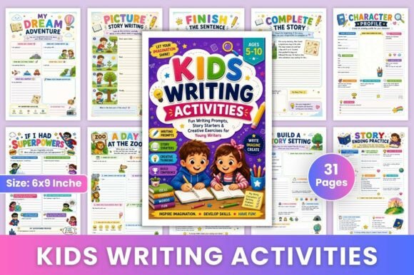 Download Kids Writing Activities - Activities Collection