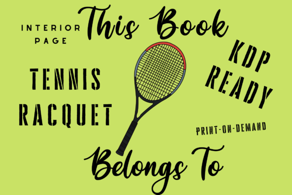 Download Tennis Racquet This Book Belongs to - This book belongs to Collection