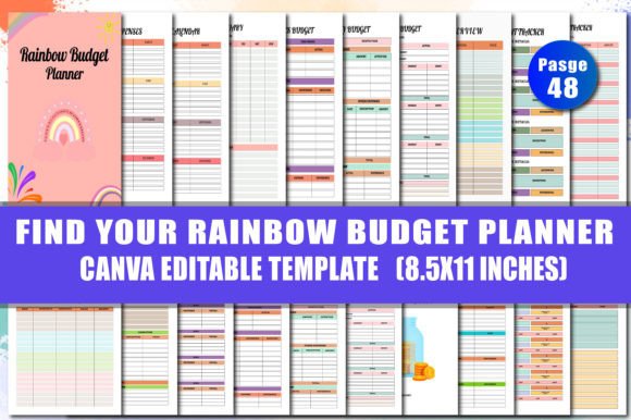Download RAINBOW BUDGET PLANNER - Budget planner Collection