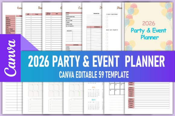 Download 2026 Party &amp; Event Planner - Event planner Collection