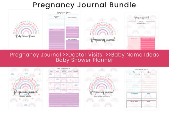 Download Pregnancy Journal Bundle - Pregnancy journal Collection