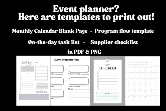 Download Event Planner Template Lists Printables - Event planner Collection